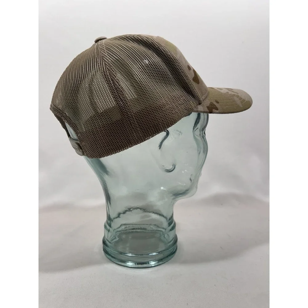 Patchd Desert Camo Snapback Hat Mesh Streetwear Tactical Outdoor Gorpcore
